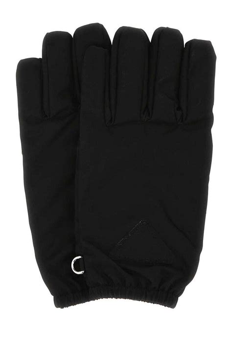 Prada: Men's Gloves (Black) .